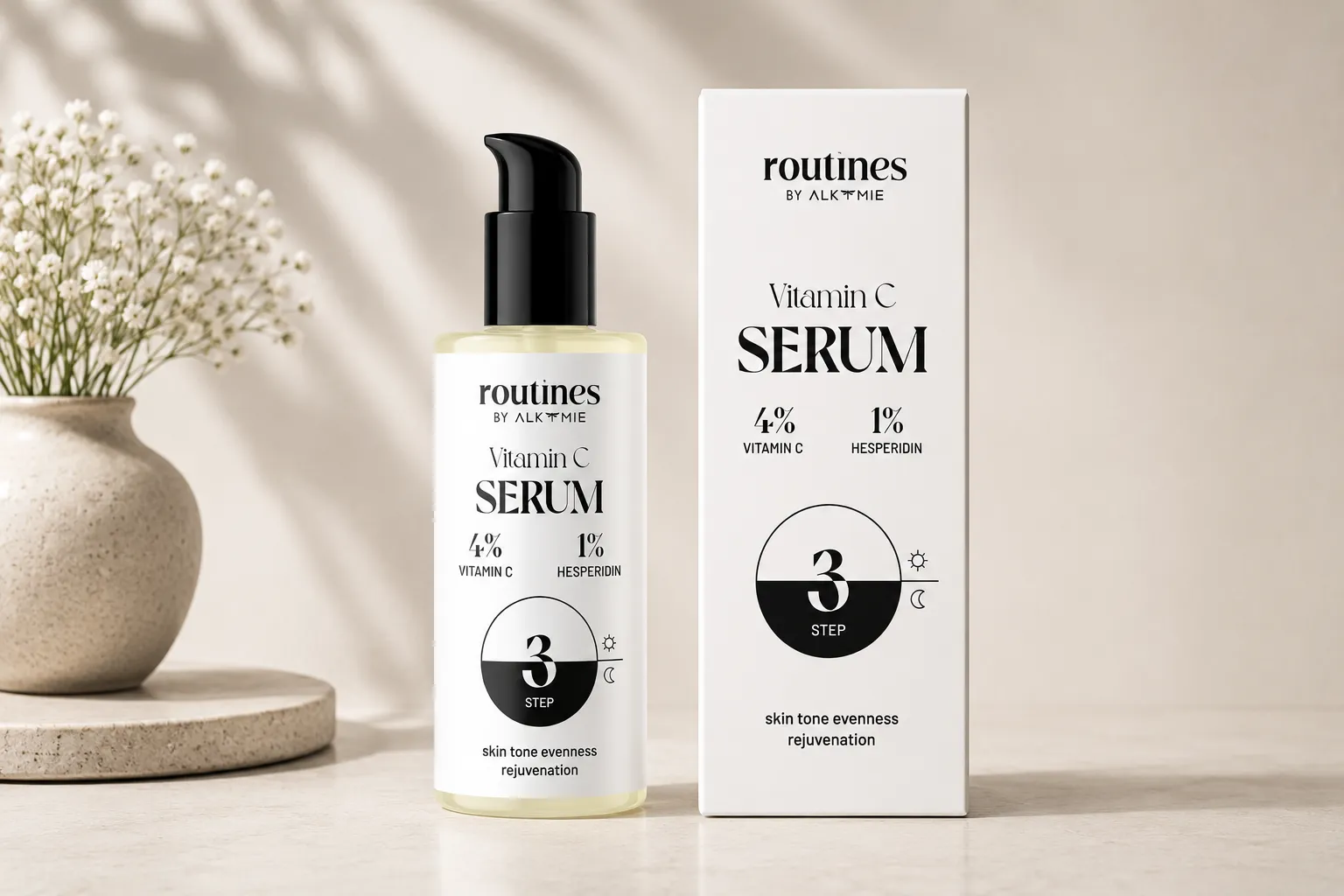 Routines STEP 3 vitamin C serum med hesperidin og ferulsyre